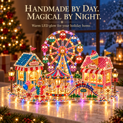 3D LED Christmas Diamond Art DIY Kit