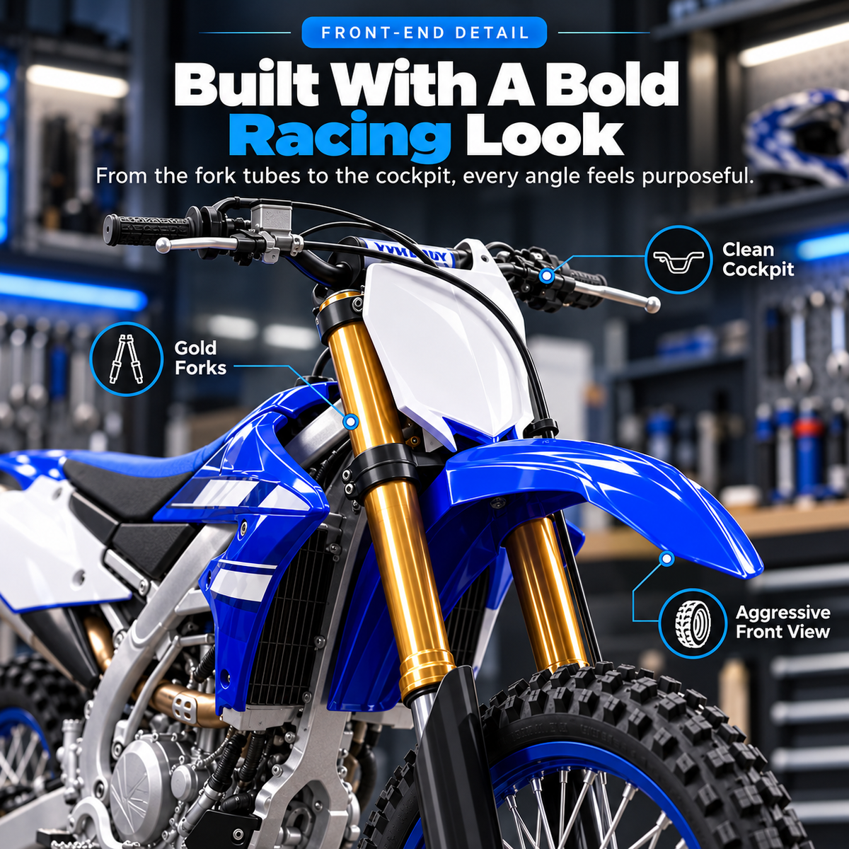 🏍️DIY Motocross Dirt Bike Model Kit – Build & Display