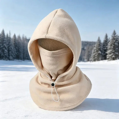❄️ Winter Fleece Balaclava Hood – Full Face, Head & Neck Protection For Cold Weather Outdoors