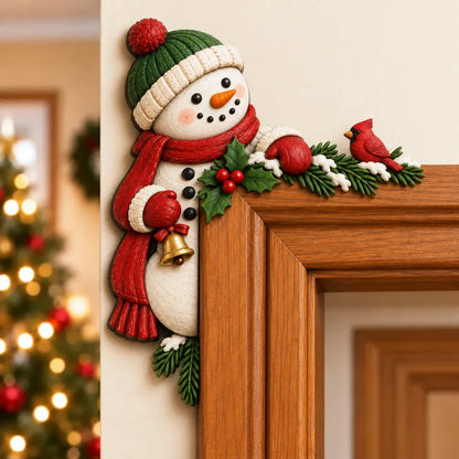 ⏳ Last Day 50% OFF 🎄 3D Christmas Peekaboo Door Frame Decor – 8 Festive Designs ✨