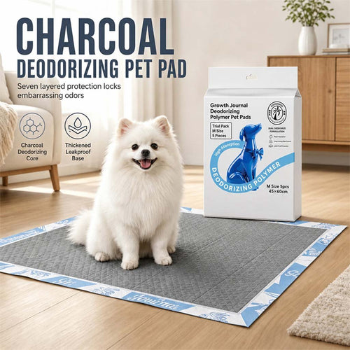 🔥HOT SALE 50% OFF!🥳50K+ SOLD!💥Thickened Charcoal Pet Pee Pads for Dogs & Cats