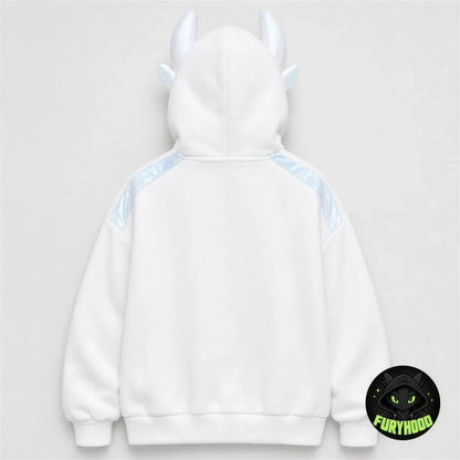 The Dragon Hoodie – Zip-Up Dragon Hooded Sweatshirt with Built-In Balaclava