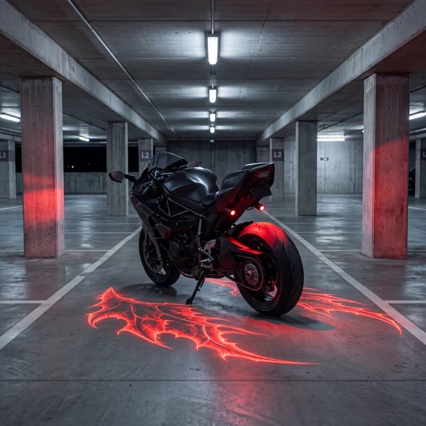 ⏰LAST DAY 55% OFF 🏍️🪽 Motorcycle Wing Projector Lights – Make Your Bike Stand Out at Night! ✨