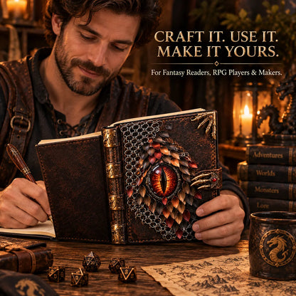 🔥😍Dragon Eye Grimoire Cover DIY Kit
