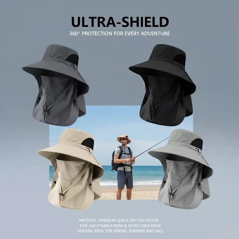 UV Protection Outdoor Fisherman's Hat
