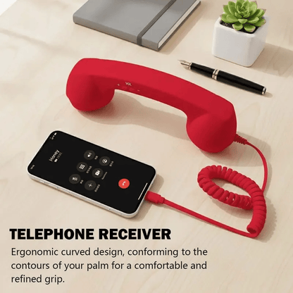 📞 Vintage Retro Telephone Handset ✨ A Unique Gift with Timeless Charm 🎄 Perfect for Retro Lovers & Special Occasions!