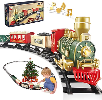 Complete 53' Toy Train Set - Perfect Holiday Gift for Ages 3-8 🎁