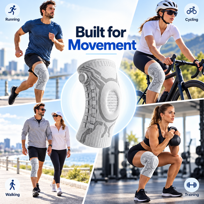 🦵 Adjustable Knee Support Brace – Customizable Fit for Everyday Comfort ✨