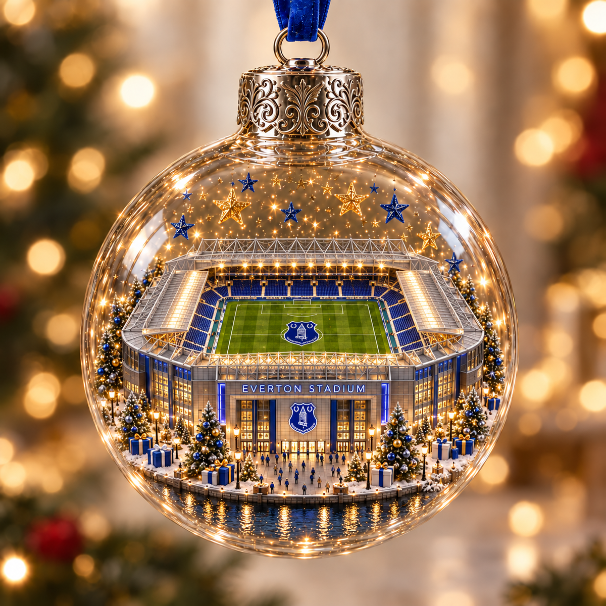 ⚽ Light-Up Football Stadium Christmas Ornament | 20 Styles – 3
