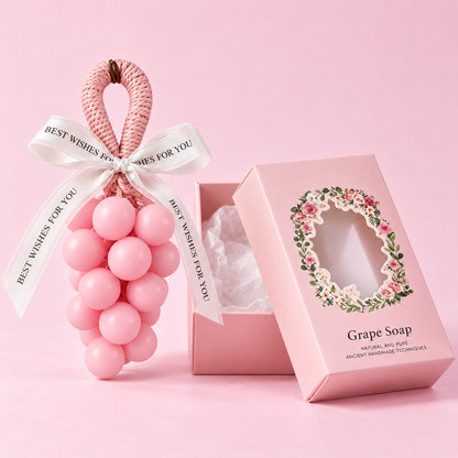 🍇 Lily’s Handmade Grape Soap – Small-Batch Natural Oil Soap with Gentle Scent 💜
