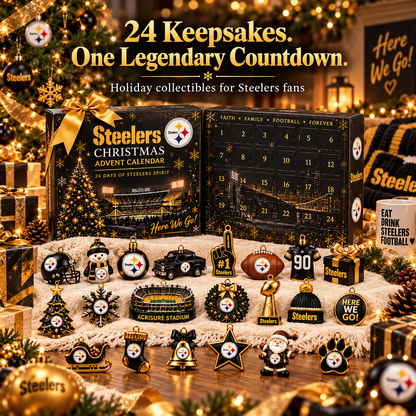 🏈🎄 Pittsburgh Steelers Advent Calendar 2026 – 24 Days of Football Fan Surprises & Collectibles 🎁