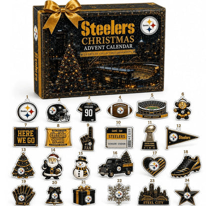 🏈🎄 Pittsburgh Steelers Advent Calendar 2026 – 24 Days of Football Fan Surprises & Collectibles 🎁
