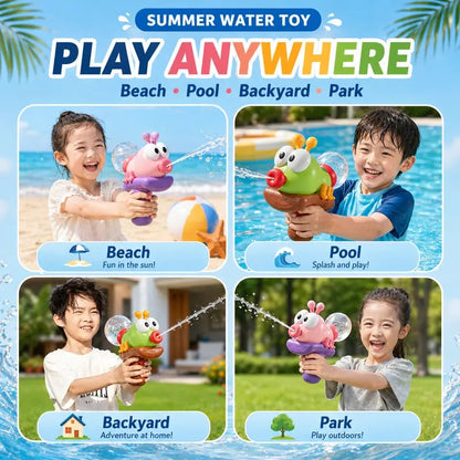 Kids Cute Caterpillar Electric Water Gun | Summer Outdoor Splash Toy 🐛💦