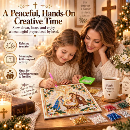 🙏✝️DIY Christian Pearl Artwork Kit