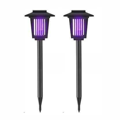🦟☀️ Solar Mosquito Zapper Garden Light – Decorative Outdoor Bug Control Lamp 🌙