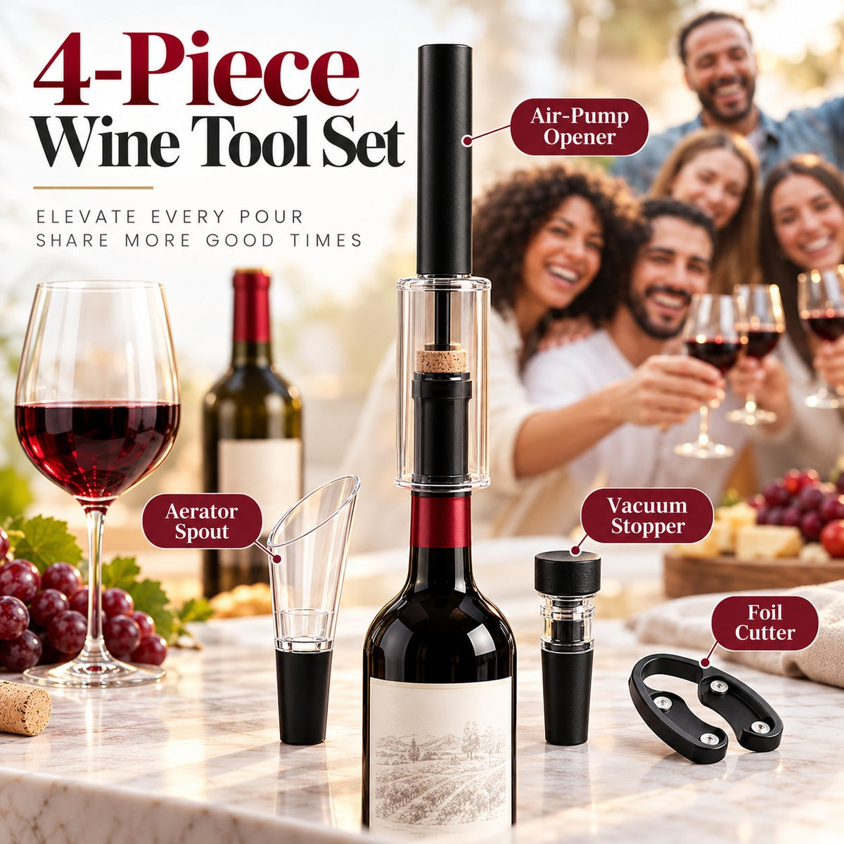 🍷 The Ultimate Wine Lover’s Companion Set