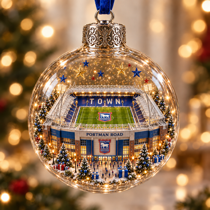 ⚽ Light-Up Football Stadium Christmas Ornament | 20 Styles – 17