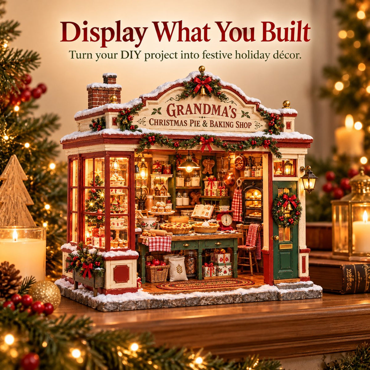 🥧 Build Your Own Grandma’s Christmas Bakery 🎄