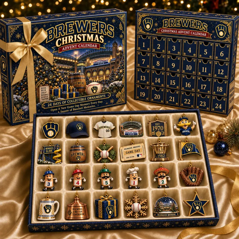 🎄 Brew Crew! Baseball Christmas Advent Calendar