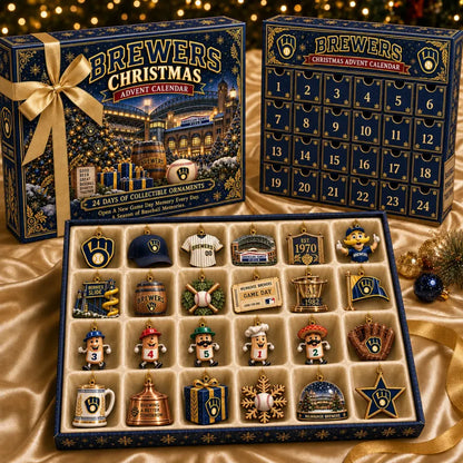 🎄 Brew Crew! Baseball Christmas Advent Calendar