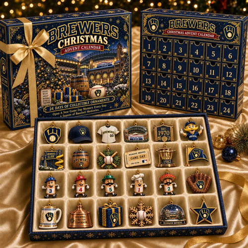 🎄 Brew Crew! Baseball Christmas Advent Calendar