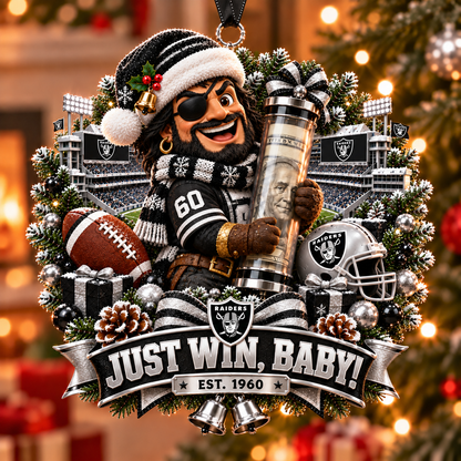 🏈🎄 Football Team Money Surprise Ornament