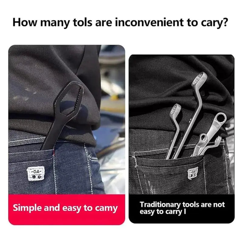 🔥Hot Sale 49%✅️Universal Double-head Self-tightening Wrench🔧8-22mm