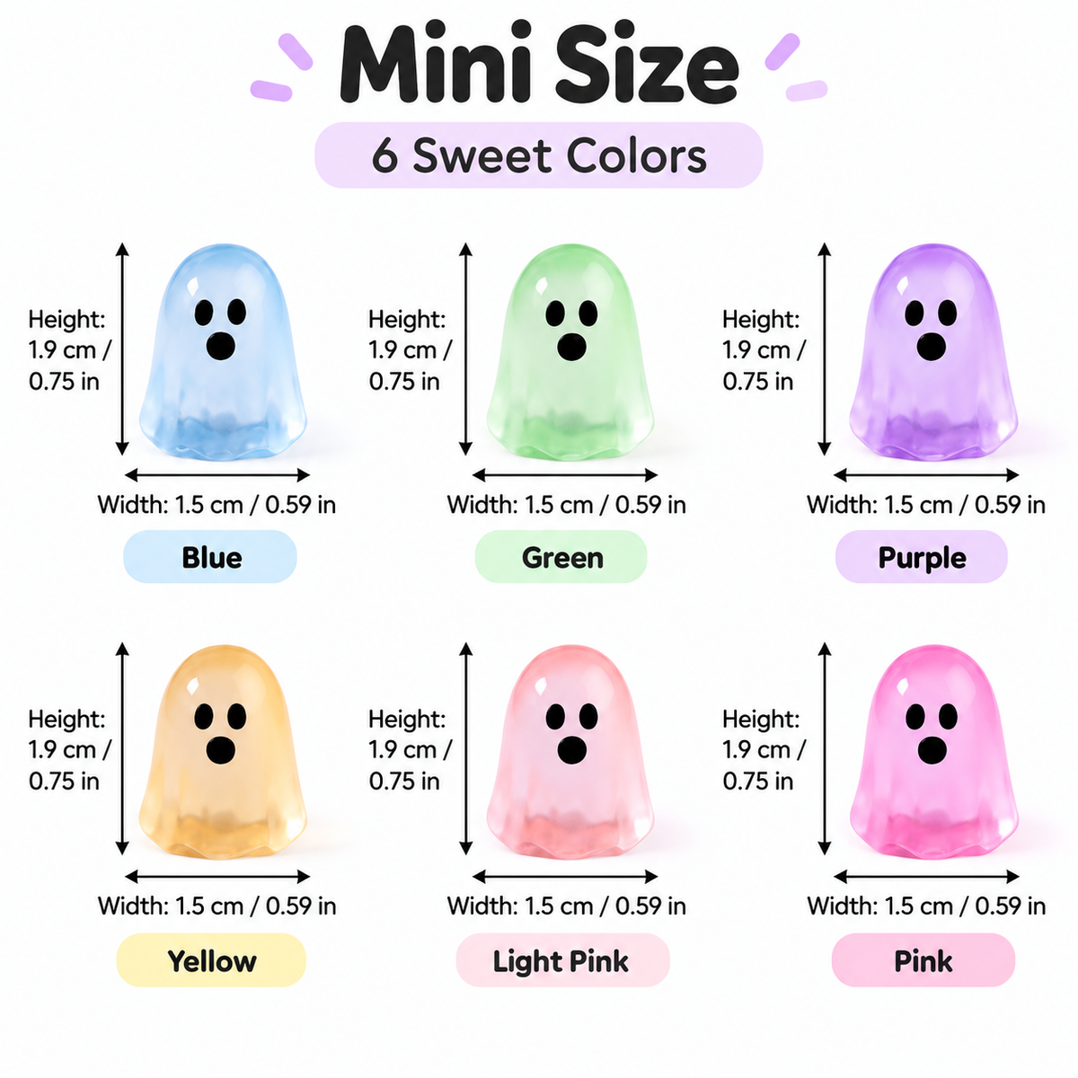 Glow-in-the-Dark Ghost Figurine