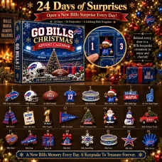 🏈🎄 Pittsburgh Steelers Advent Calendar 2026 – 24 Days of Football Fan Surprises & Collectibles 🎁