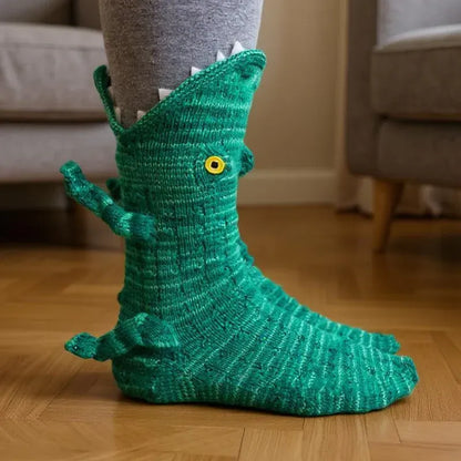 💝 Cozy 3D Knit Spirit Animal Socks – Show Your Personality in Comfort 🧦