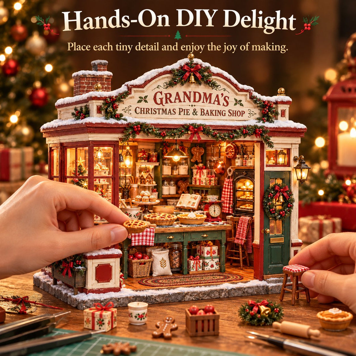 🥧 Build Your Own Grandma’s Christmas Bakery 🎄