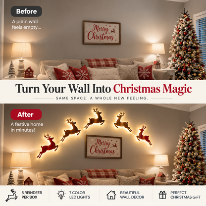 ✨Christmas Magic Wall Decor – Create A Cozy Holiday Wonderland At Home