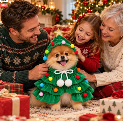 TreeTopper – Christmas Tree Pet Cape 🎄🐾