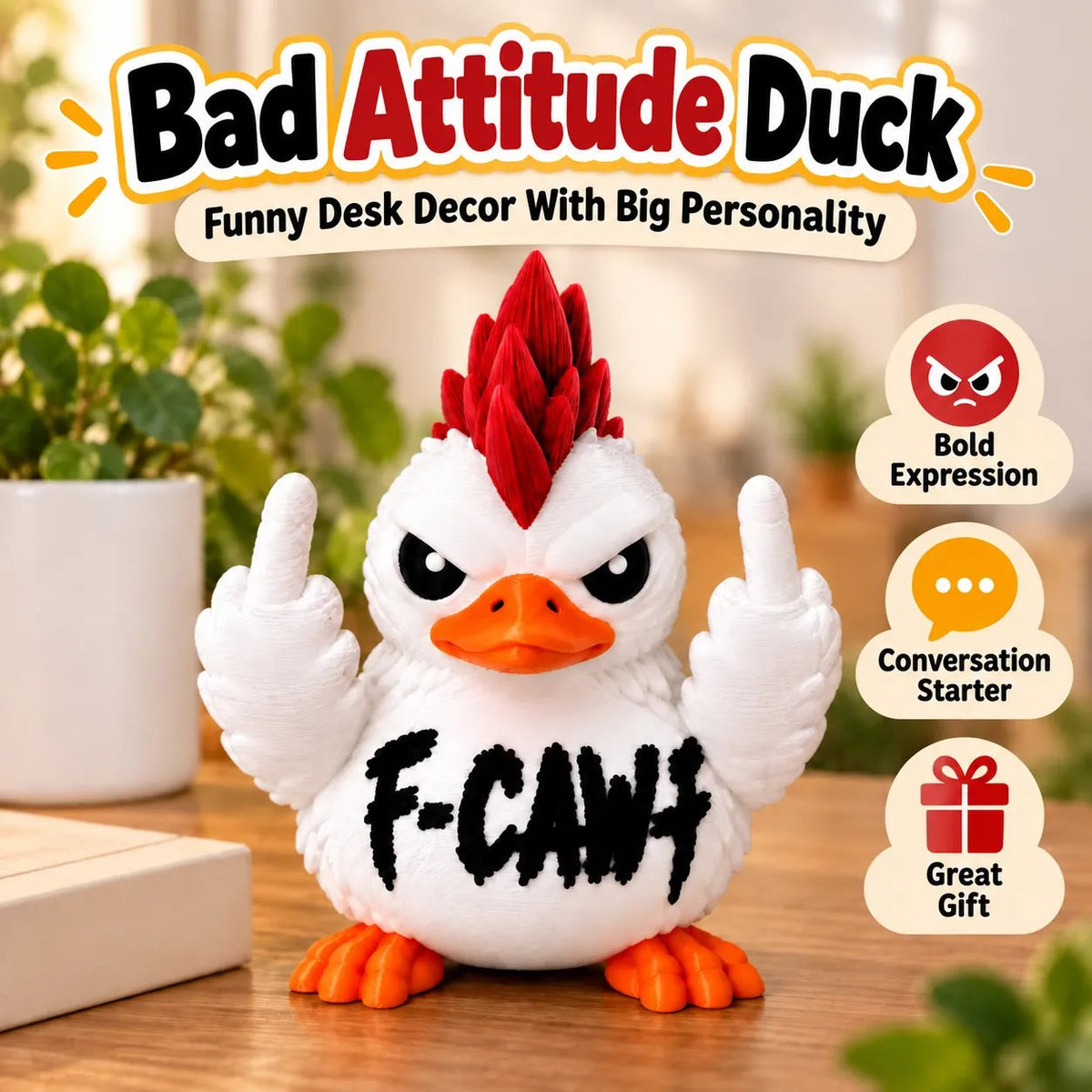 🔥LAST DAY 50% OFF - 🦆Attitude Desk Buddies Collection