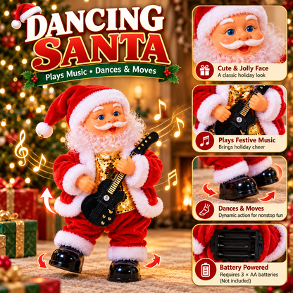 🎅🍑 Butt-Wiggling Dancing Santa – Musical Christmas Toy & Hilarious Holiday Decor