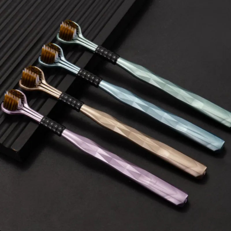 🔥Three head toothbrush