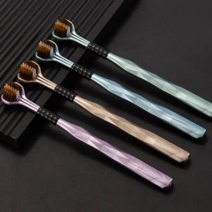🔥Three head toothbrush