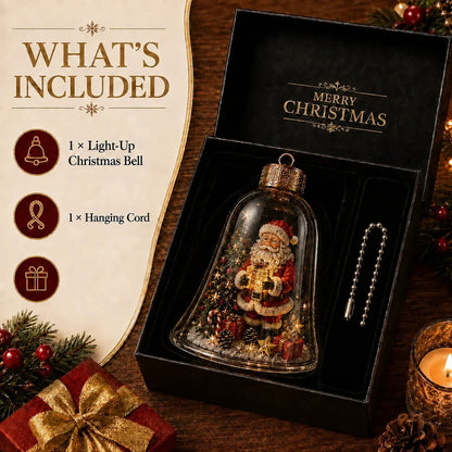 ✨🎄 Beleuchteter Weihnachtsschmuck – Leuchtende Mini-Weihnachtsszene
