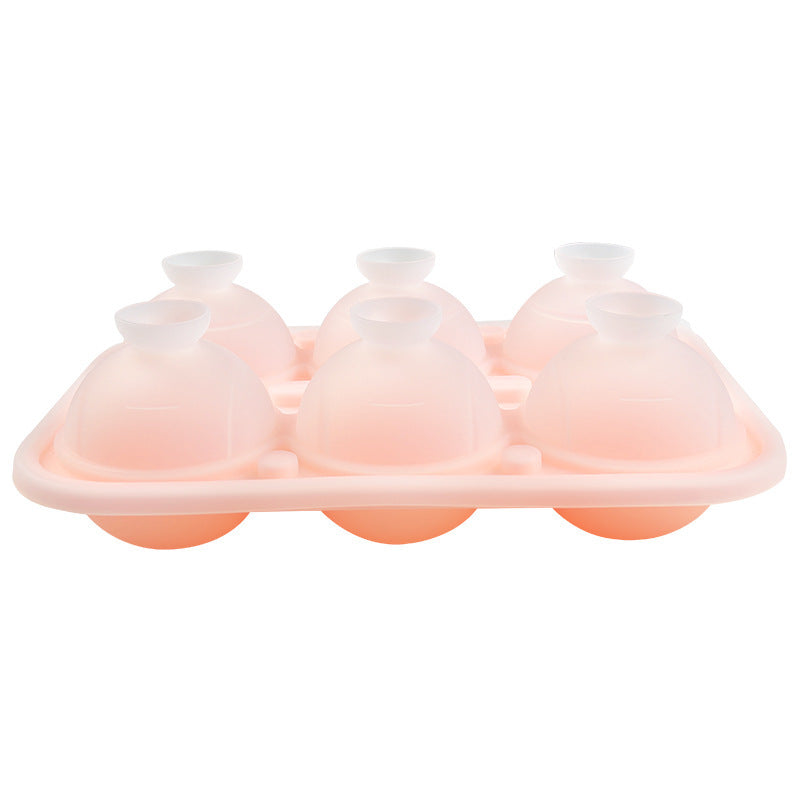 Baseball Sphere Ice Cube Mold