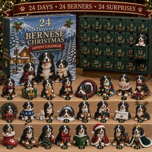 Bernese Mountain Dog Advent Calendar 2026 – The Perfect Gift for Dog Lovers