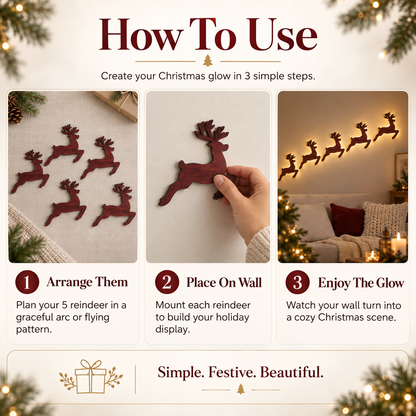 ✨Christmas Magic Wall Decor – Create A Cozy Holiday Wonderland At Home