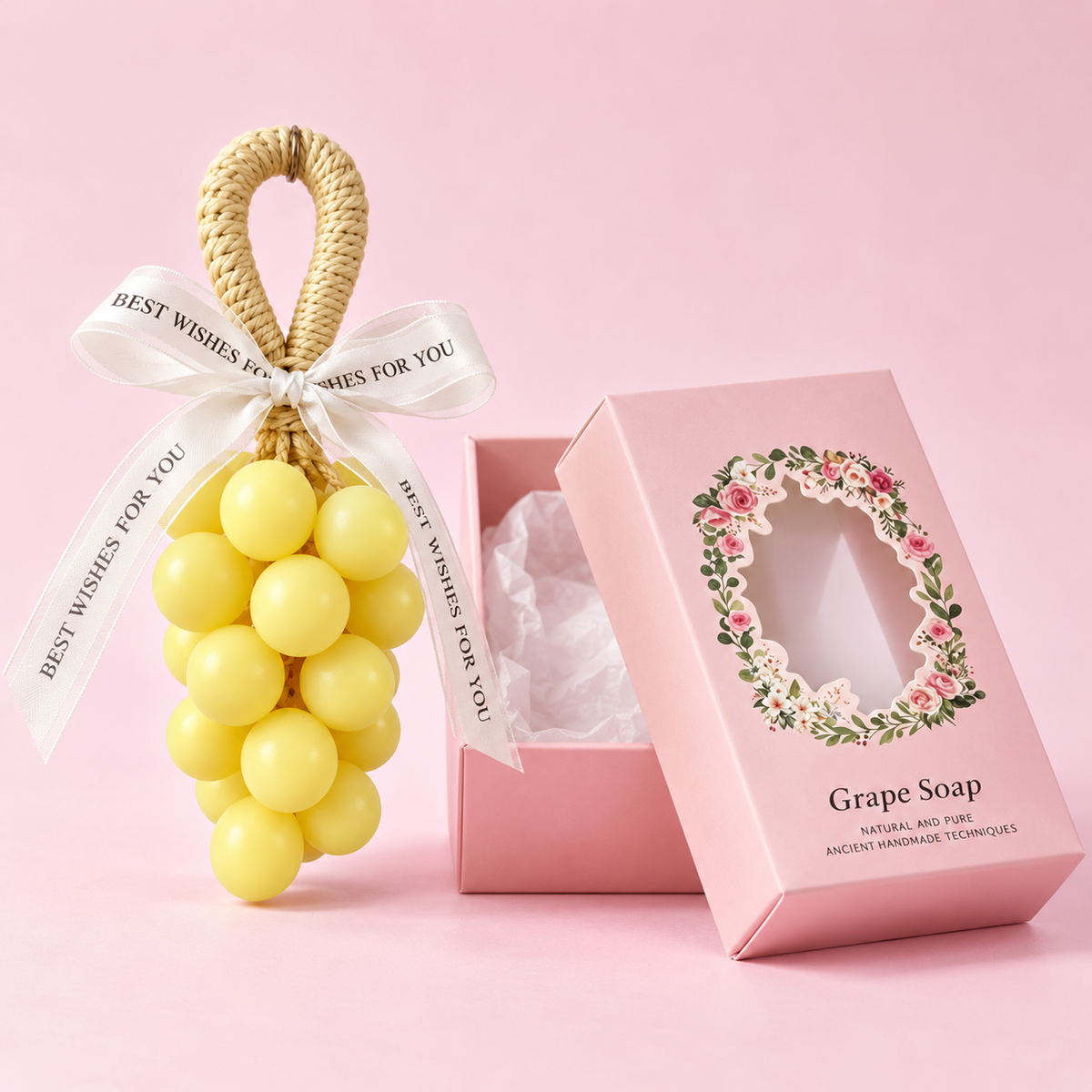 🍇 Lily’s Handmade Grape Soap – Small-Batch Natural Oil Soap with Gentle Scent 💜