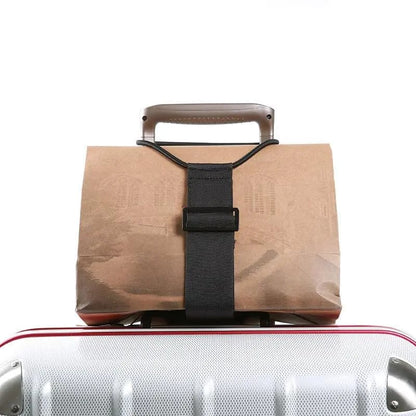 ✈️ Travel Made Easy | 2-Pack Multi-Use Strong Adjustable Rainbow Luggage Connector Straps 🌈