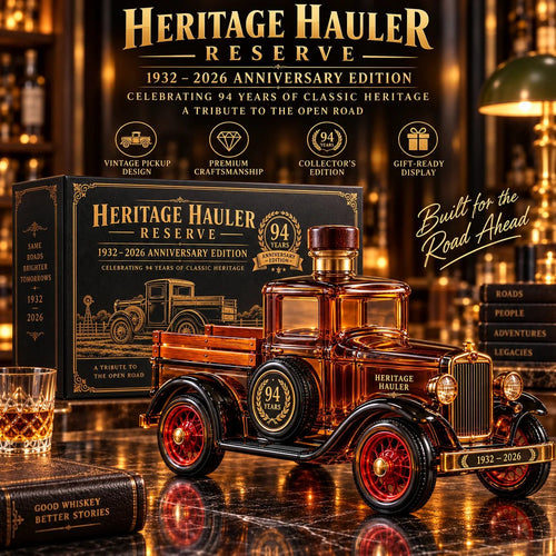 🚚 Heritage Hauler Reserve 94th Anniversary Vintage Truck Decanter