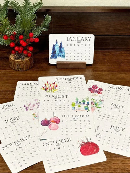 ✨⏳ Last Day Promotion🌱Eco-Friendly Plantable ''Timeless'' Seed Calendar 2027
