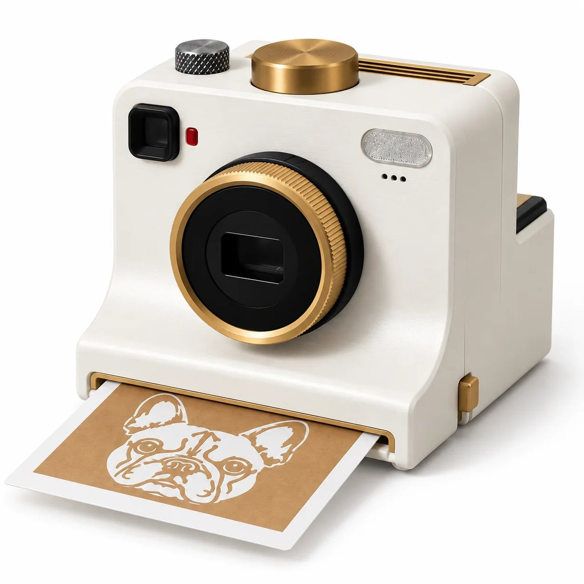 3D Printed Latte Art Camera + 4 Stencil Set