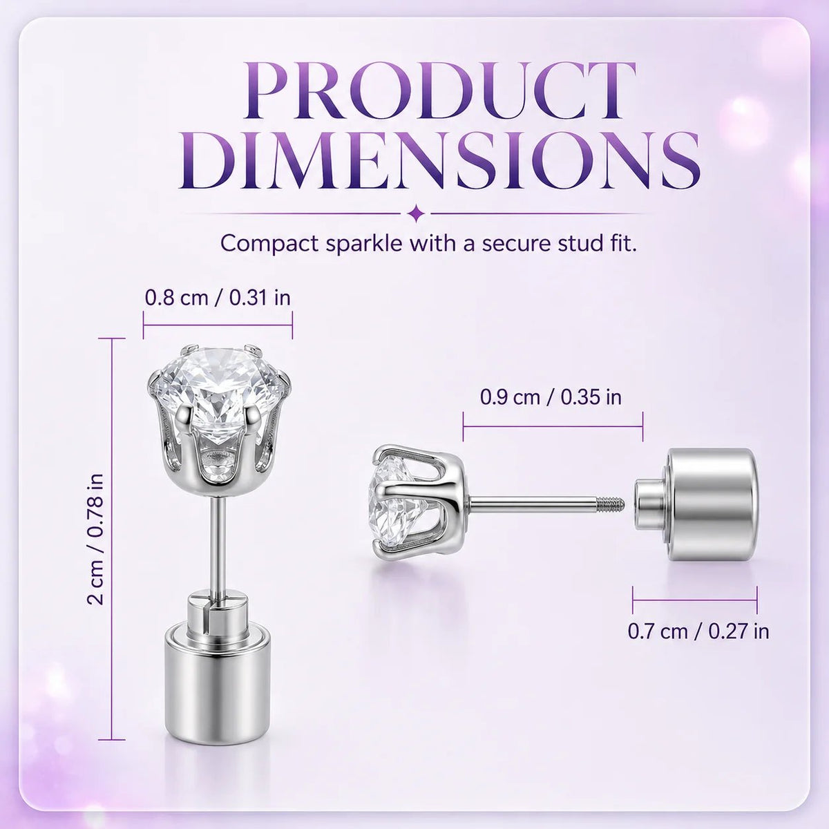 🎁 Sales BUY 1 GET 1 FREE🔥LED Colorful Earring Studs