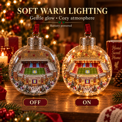 ⚽ Light-Up Football Stadium Christmas Ornament | 20 Styles – 21