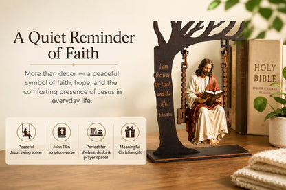 🔥Last Day 49% OFF - ✝️📚Christian Jesus Swing Ornament