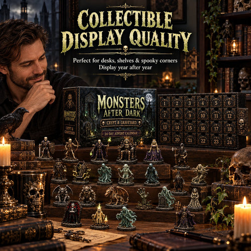 🎃 24 Days of Monsters After Dark – Crypt & Graveyard Countdown